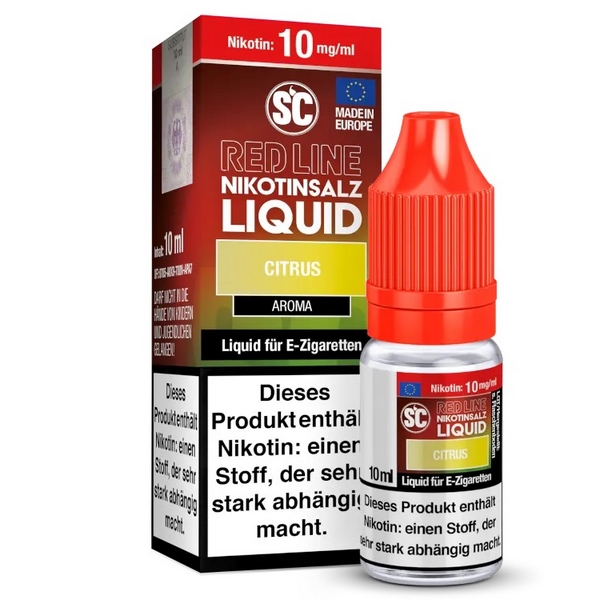 SC - Red Line - Citrus 10mg/ml Nikotinsalz