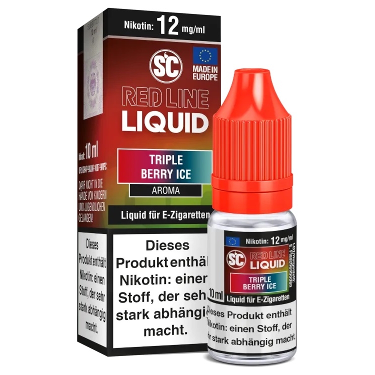 SC - Red Line - Triple Berry ICE 12mg/ml Nikotin