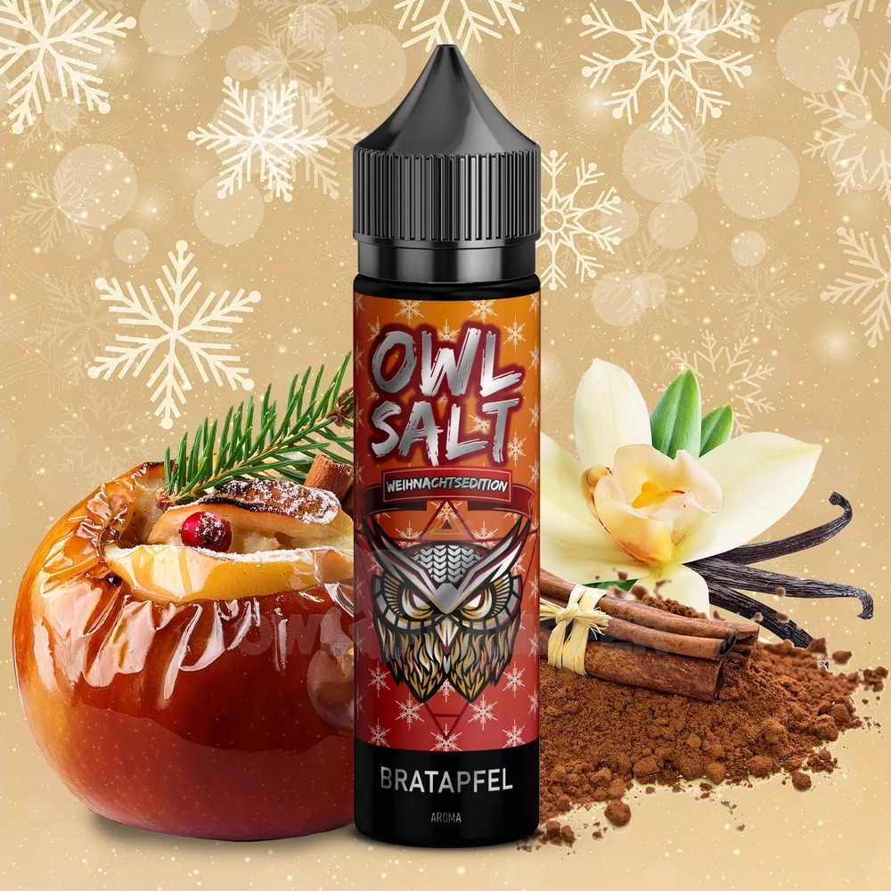 Owl Salt - Bratapfel Aroma 10ml