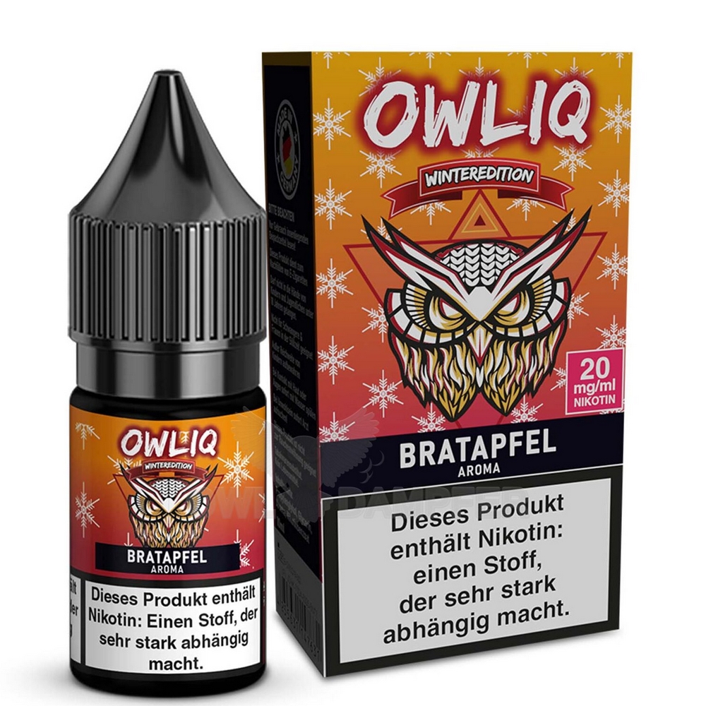 Owliq - Bratapfel 10ml 20mg/ml Nikotinsalz