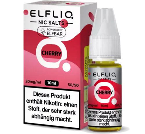 ELFLIQ - Cherry - 10ml 10mg/ml Nikotinsalz Liquid
