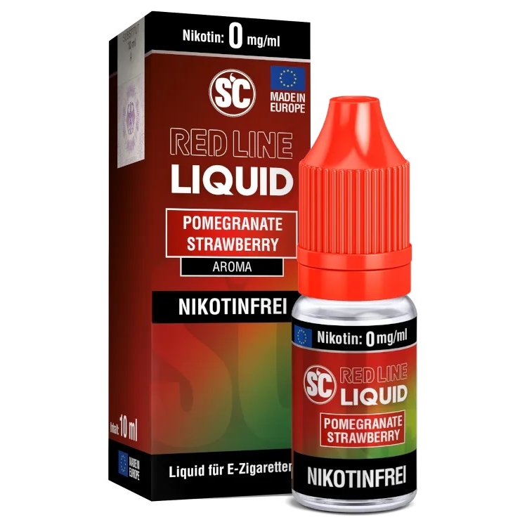 SC - Red Line - Pomegranate Strawberry 0mg/ml Nikotin