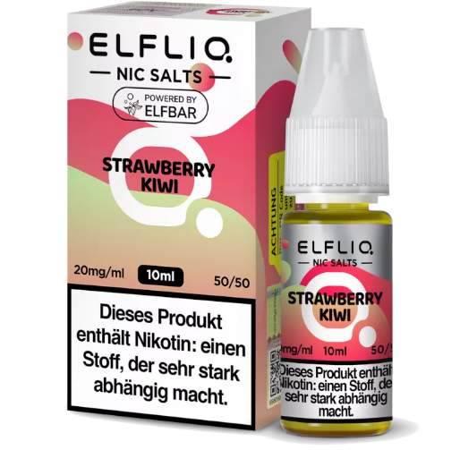 ELFLIQ - Strawberry Kiwi - 10ml 10mg/ml Nikotinsalz