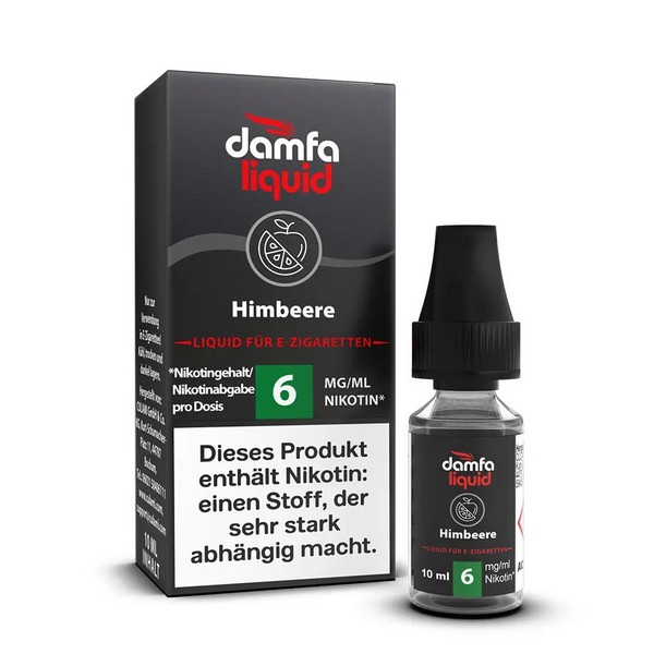 DAMFA Himbeere 10ml  6mg/ml Nikotin