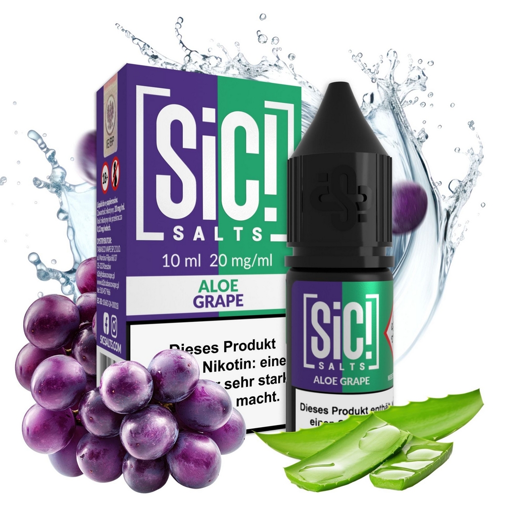 SiC! - Aloe Grape 10ml 20mg/ml Nikotinsalz
