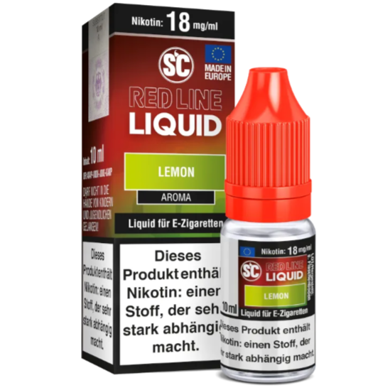 SC - Red Line - Lemon 18mg/ml Nikotin