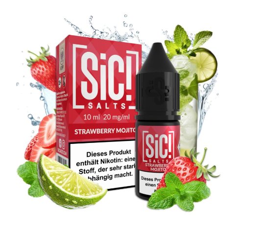 SiC! - Strawberry Mojito 10ml 20mg/ml Nikotinsalz