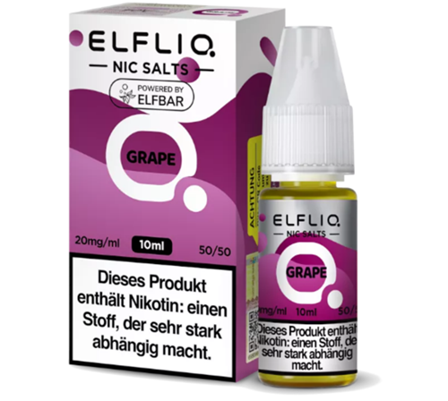 ELFLIQ - Grape - 10ml 20mg/ml Nikotinsalz