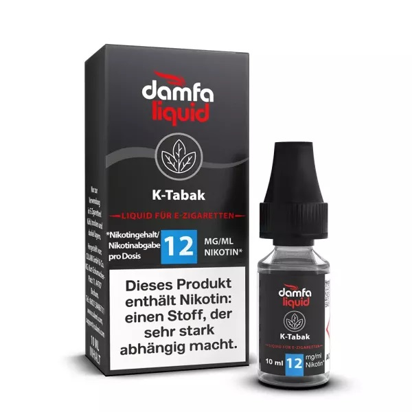 DAMFA K-Tabak 10ml 12mg/ml Nikotin