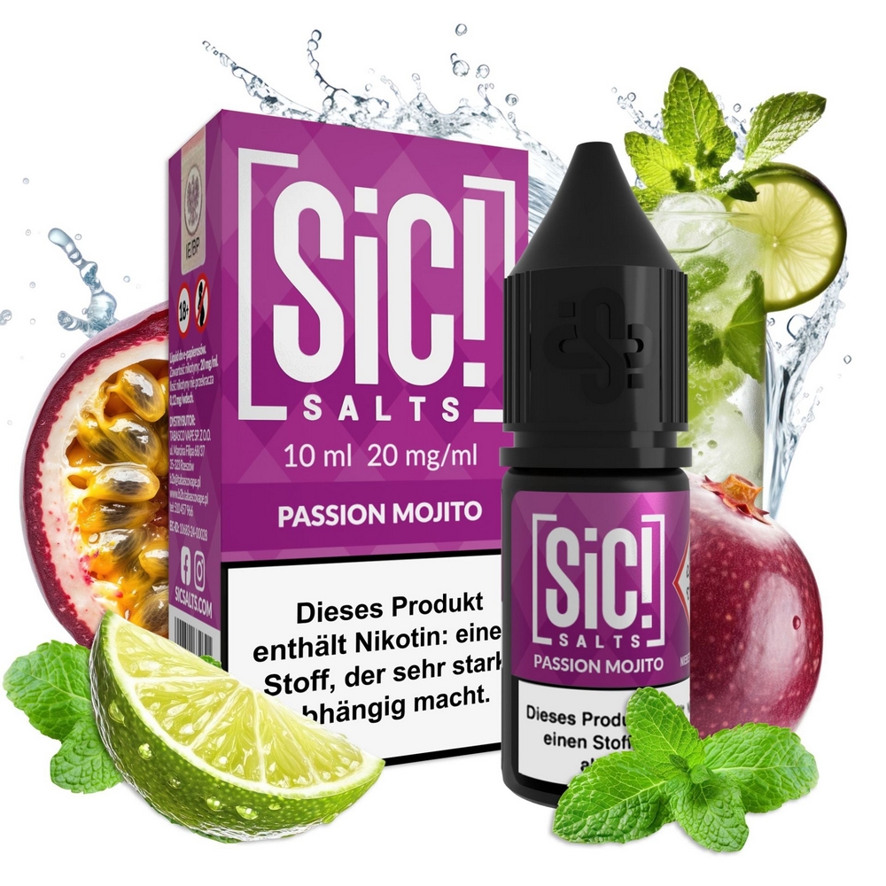 SiC! - Passion Mojito 10ml 10mg/ml Nikotinsalz