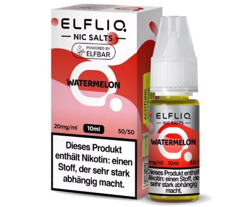 ELFLIQ - Watermelon - 10ml 20mg/ml Nikotinsalz