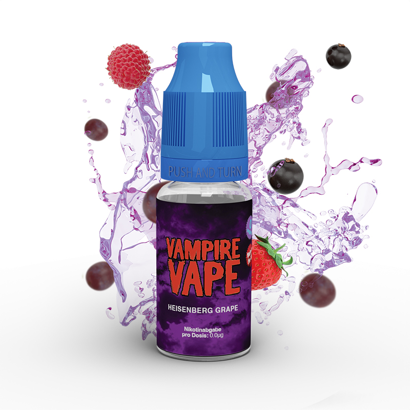 Vampire Vape - Heisenberg Grape 10ml  3mg/ml Nikotin