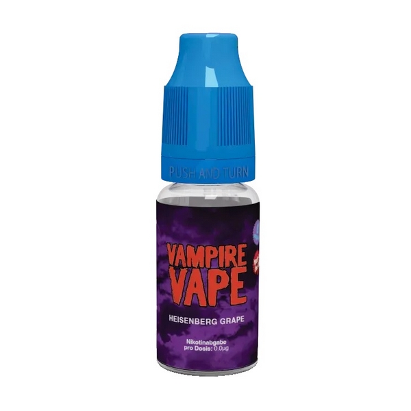 Vampire Vape - Heisenberg Grape 10ml  6mg/ml Nikotin