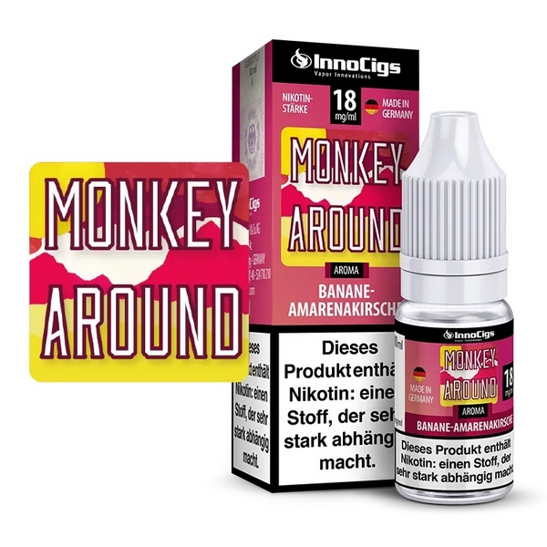 Innocigs - Monkey Around Liquid 10ml 18mg/ml Nikotin