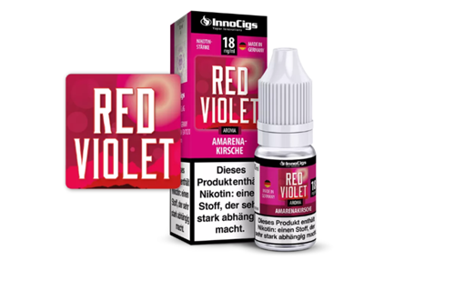 Innocigs - Red Violet Amarenakirsche Liquid 10ml 18mg/ml Nikotin
