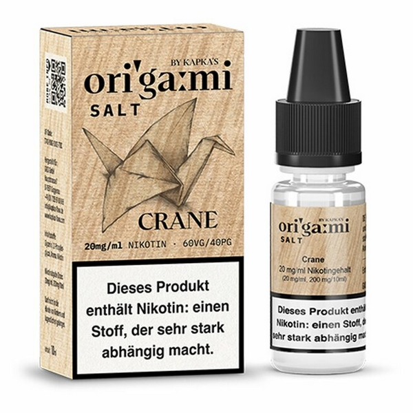 Kapkas - Origami - Crane 20mg/ml Nikotinsalz