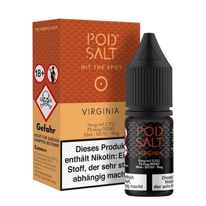 Pod Salt Origin - Virginia 10ml 20mg/ml Nikotinsalz **
