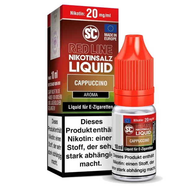 SC - Red Line - Cappuccino 20mg/ml Nikotinsalz