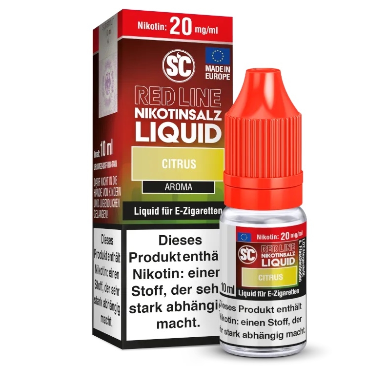 SC - Red Line - Citrus 20mg/ml Nikotinsalz
