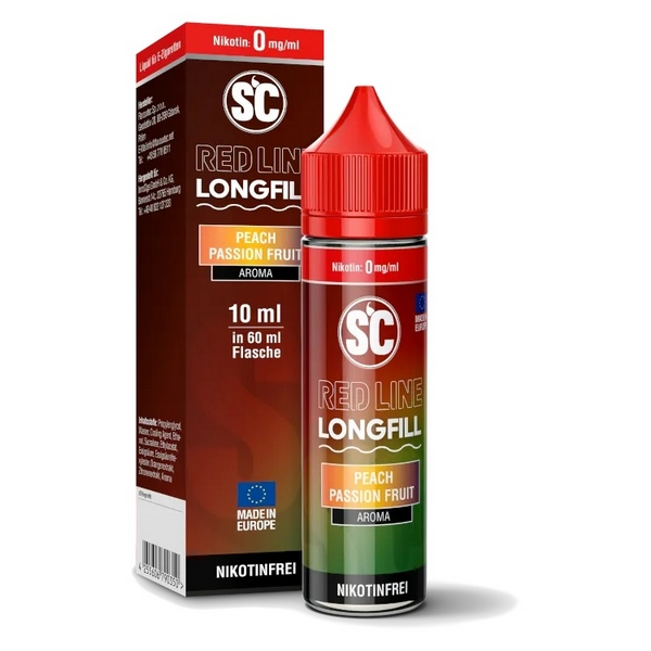 SC - Aroma - Red Line - Peach Passion Fruit V2 10ml