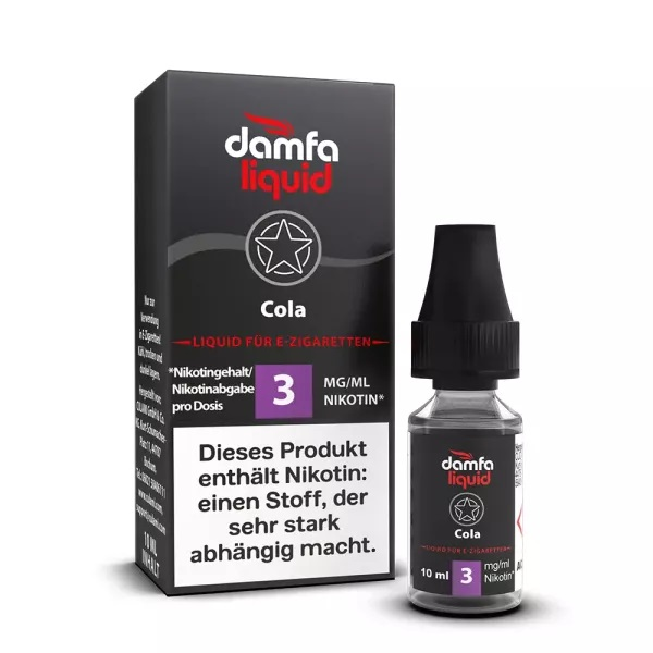 DAMFA Cola 10ml 3mg/ml Nikotin