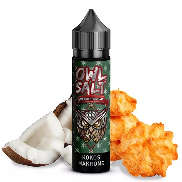 Owl Salt - Kokos Makrone Aroma 10ml
