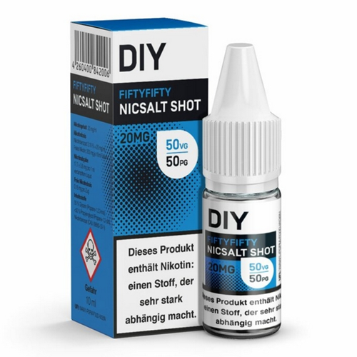 DIY - Nikotinsalz Shot 50PG/50VG 20mg/ml Nikotin 10ml
