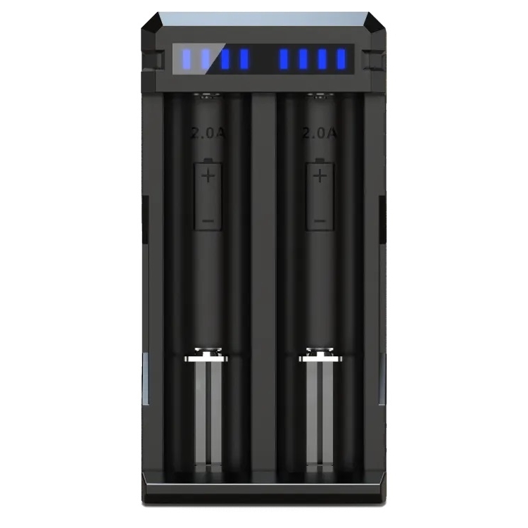 Xtar - SC2 Schnellladegerät mit USB-C Anschluss 2-Slot