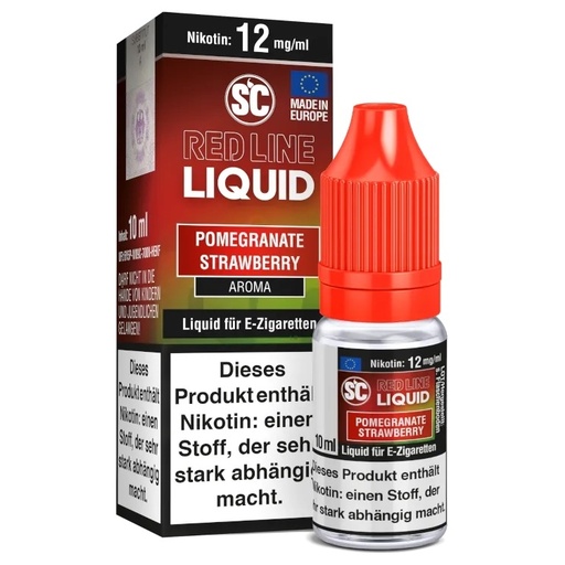 [SCRLLIPOS012] SC - Red Line - Pomegranate Strawberry 12mg/ml Nikotin