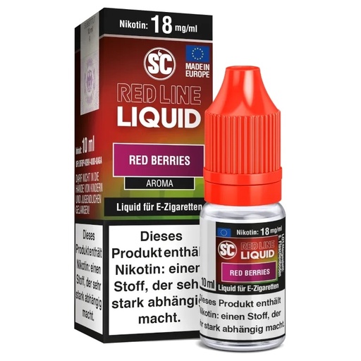 [SCRLLIREB018] SC - Red Line - Red Berries 18mg/ml Nikotin