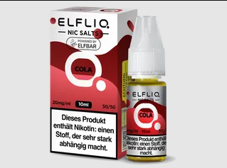 [ELFCO010] ELFLIQ - Cola - 10ml 10mg/ml Nikotinsalz