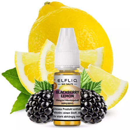 [ELFBL020] ELFLIQ - Blackberry Lemon - 10ml 20mg/ml Nikotinsalz Liquid
