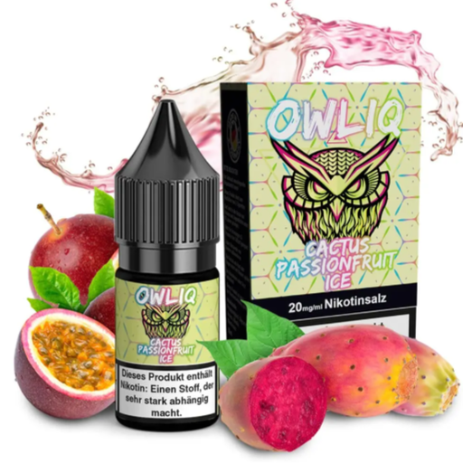 [OWLNSCPI20] Owliq - Cactus Passionfruit Ice 10ml 20mg/ml Nikotinsalz