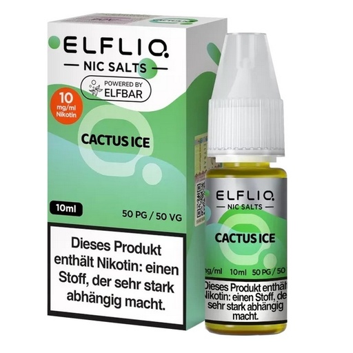 [ELFCAI010] ELFLIQ - Cactus Ice - 10ml 10mg/ml Nikotinsalz