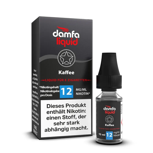 [DLKA012] DAMFA Kaffee 10ml 12mg/ml Nikotin