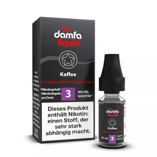[DLKA003] DAMFA Kaffee 10ml  3mg/ml Nikotin