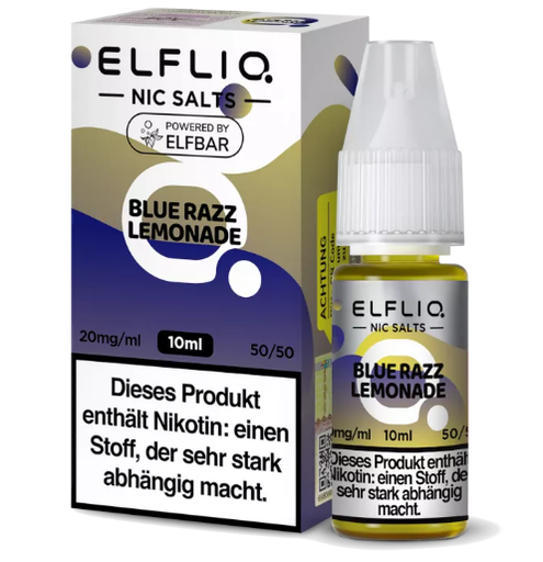 [ELFBR020] ELFLIQ - Blue Razz Lemonade- 10ml 20mg/ml Nikotinsalz Liquid