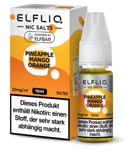 [ELFPI020] ELFLIQ - Pineapple Mango Orange - 10ml 20mg/ml Nikotinsalz Liquid