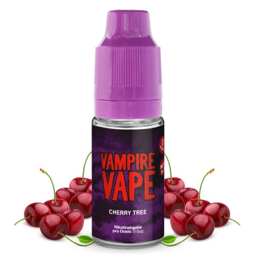 [VVNICHT012] Vampire Vape - Cherry Tree 10ml  12mg/ml Nikotin