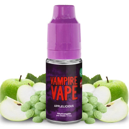 [VVNIAL003] Vampire Vape - Applelicious 10ml  3mg/ml Nikotin