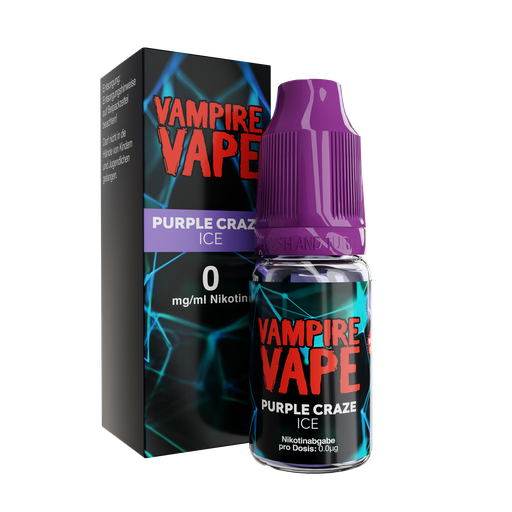 [VVNIPUCI012] Vampire Vape - Purple Craze Ice  12mg/ml Nikotin