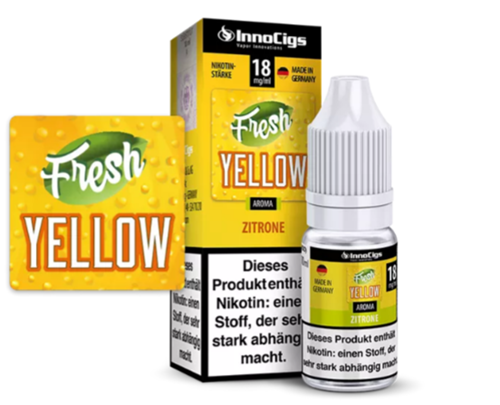 [INNFR009] Innocigs - Fresh Yellow Liquid 10ml 9mg/ml Nikotin