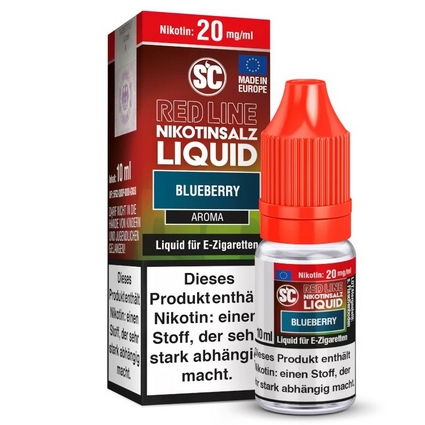 [SCRLNSBL010] SC - Red Line - Blueberry 10mg/ml Nikotinsalz