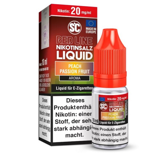 [SCRLNSPE020] SC - Red Line - Peach Passion Fruit 20mg/ml Nikotinsalz