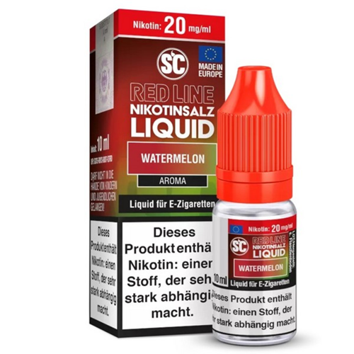 [SCRLNSWA020] SC - Red Line - Watermelon 20mg/ml Nikotinsalz
