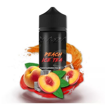[MAZAPE] MaZa - Peach Ice Tea 10ml Aroma in 120ml Flasche