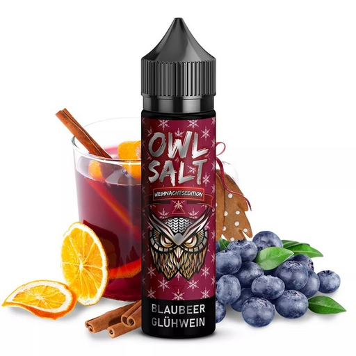 [OWLABLG] Owl Salt - Blaubeer Glühwein Aroma 10ml