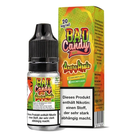 [BCNSAA20] Bad Candy - Salts - Angry Apple 10ml 20mg/ml Nikotinsalz