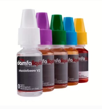 [DLHE000] DAMFA Heidelbeere 10ml 0mg/ml Nikotin