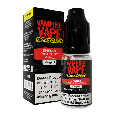 [VVNSCE20] Vampire Vape - 10ml Nic Salts - Cherry Raspberry Apple 20mg/ml Nikotinsalz